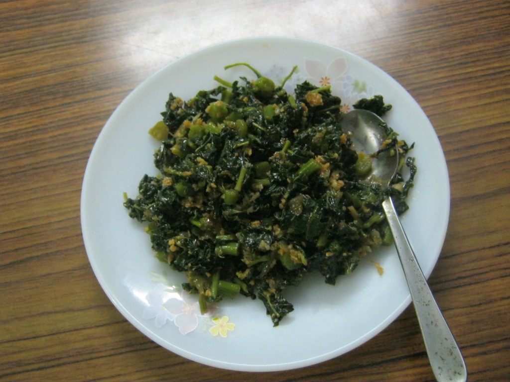 Green Spinach Recipe - Kerala Pacha Cheera Thoran