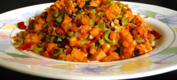 Carrot Beans Thoran Recipe / Yummy Dish
