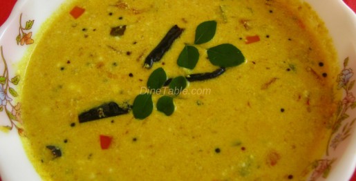 Tomato Curd Curry Vegetarian Side Dish made with yogurt