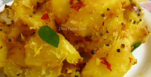 Tapioca Stir Fry Kappa Ulathiyathu