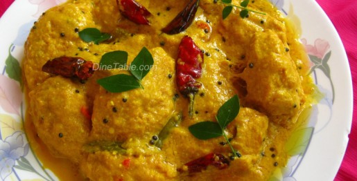 Mambazha Pulissery Ripe Mango in yogurt gravy