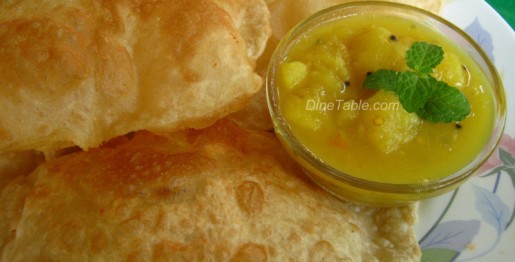 Puri Recipe Indian Puffed Flat Bread