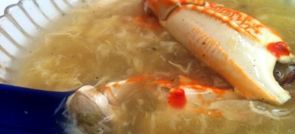 Indo-Chinese Crab Soup