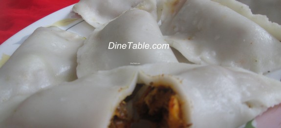 Steamed Chicken Ada – ചിക്കൻ അട – Chicken Dumplings Recipe