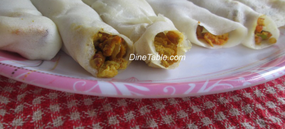 Omana Pathiri - ഓമന പത്തിരി - Egg Filled Pancake - Malabar Recipe