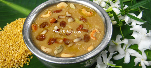 Cherupayar Parippu Payasam Recipe - ചെറുപയർ പരിപ്പ്  പായസം - Split Moong Dal Kheer