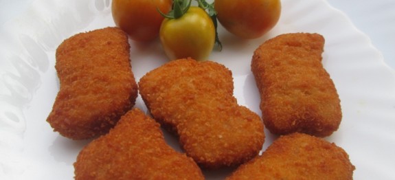 Homemade cheese chicken nuggets recipe