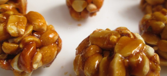 Sweet peanut balls recipe