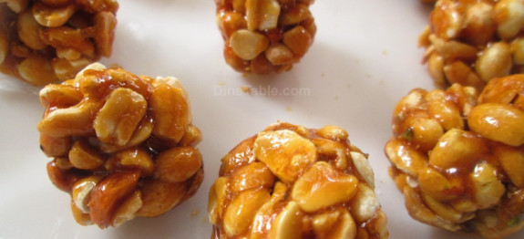 Sweet peanut balls recipe