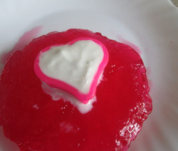Strawberry Jelly With Vanilla Ice Cream recipe | Valentines day special recipe