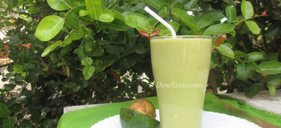 Avocado Green Tea Power Shake Recipe