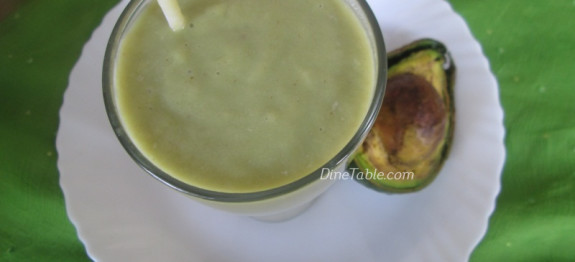 Avocado Green Tea Power Shake Recipe