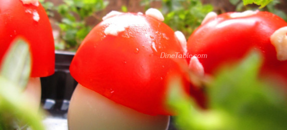 Mushroom Shaped Deviled Eggs Recipe | Easter Recipe