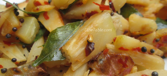 Kadachakka Mezhukkupuratti Recipe | കടച്ചക്ക ഉപ്പേരി | Tasty Recipe