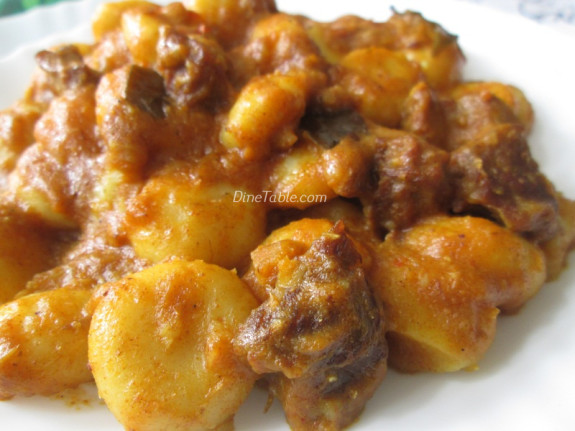 Aana Pathal Recipe - Irachi Pidi Recipe - Ramazan Special - Kerala Recipe