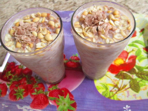 Avil Milk Recipe - അവില്‍ മില്‍ക്ക് - Ramadan Special - Beverage Recipe