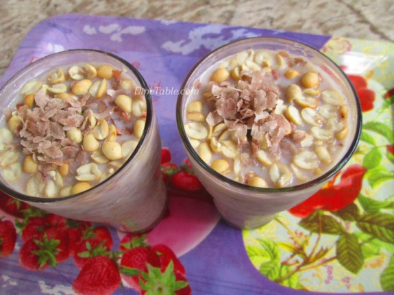 Avil Milk Recipe - അവില്‍ മില്‍ക്ക് - Ramadan Special - Malabar Recipe