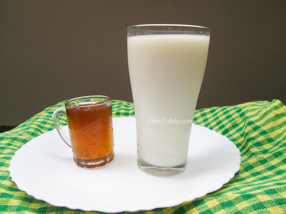 Milk Sarbath Recipe - Paal Sarbath - പാൽ സർബത്ത് - Ramadan Recipe