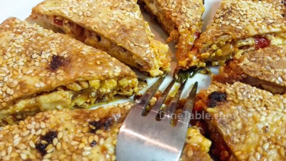 Paneer Stuffed Pancake Recipe - Ramadan Snack Recipe - Starter Recipe