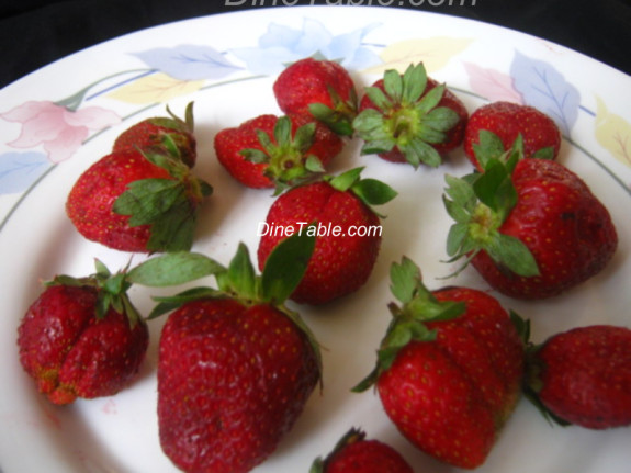Strawberry Milk Shake Recipe - Simple Recipe - Beverage Recipe