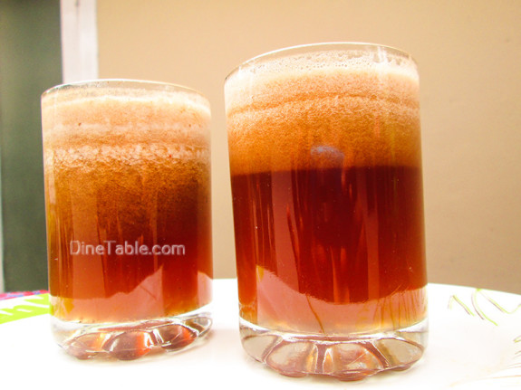 Sweet Tamarind Drink Recipe - Ramadan Juice Recipe - Homemade Recipe