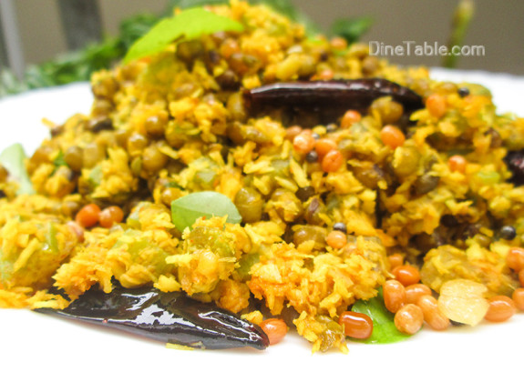 Chenathandu Cherupayar Thoran Recipe - Kerala Recipe - Healthy Recipe