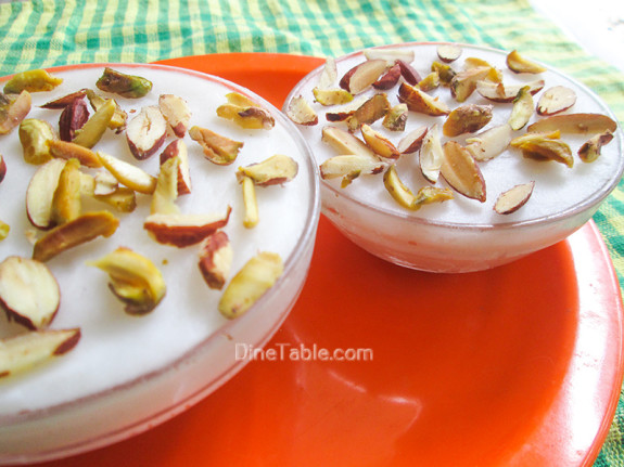 Homemade Phirni Recipe - Traditional Indian Rice Pudding Recipe - Simple Recipe