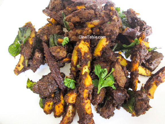 Beef Liver Fry Recipe / Karal Varuthathu / Kerala Liver Roast