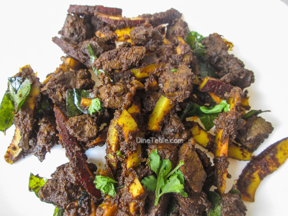 Beef Liver Fry Recipe / Karal Varuthathu / Delicious