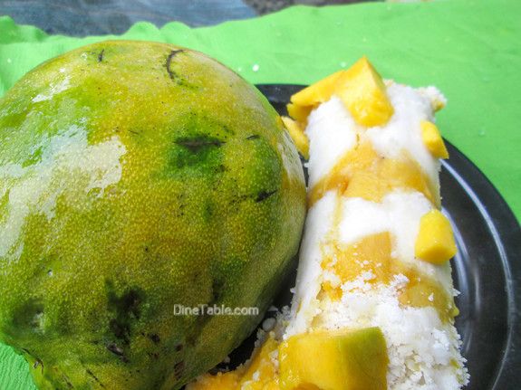 Mango Puttu Recipe - മാങ്ങ പുട്ട് - Tasty Recipe