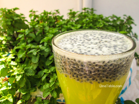 Mosambi Juice With Basil Seeds Recipe - Tasty Juice Recipe - Healthy Recipe