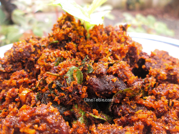 Beef Podi Masala / Beef Fry / Kerala Dish