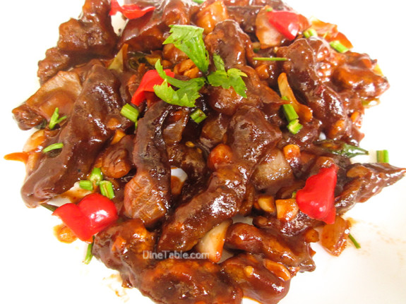 Chilly Beef / Beef Side Dish