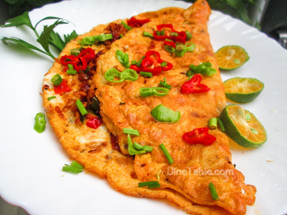 Chicken Omelette / Spicy Dish