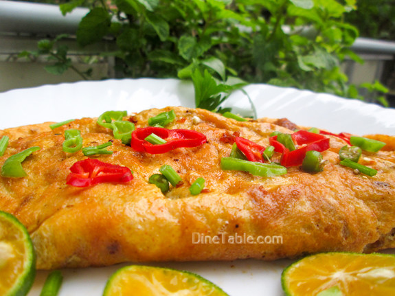 Chicken Omelette / Healthy Dish