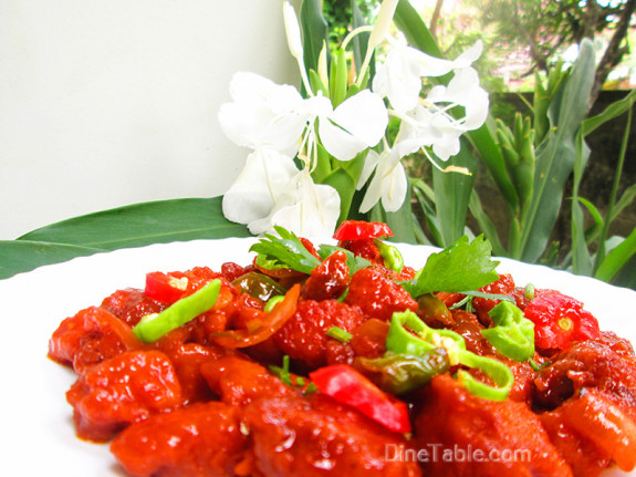 Chilly Chicken / Quick Side Dish 