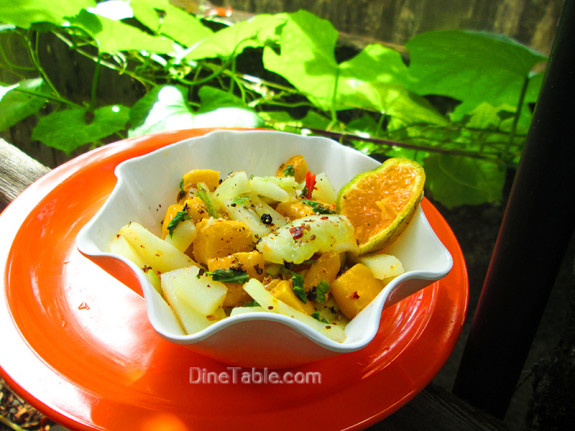 Mango Potato Cucumber Salad / Easy Salad 