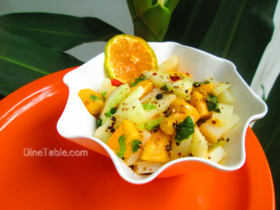 Mango Potato Cucumber Salad / Spicy Salad 