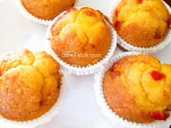 Strawberry Muffins Recipe / Easy Snack