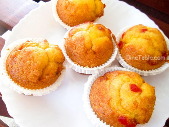 Strawberry Muffins Recipe / Tasty Snack