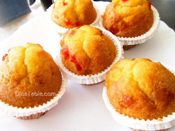 Strawberry Muffins Recipe / Homemade Snack