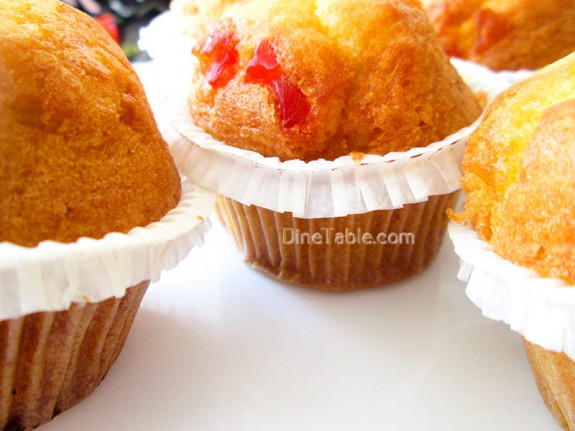 Strawberry Muffins Recipe / Christmas Special Snack