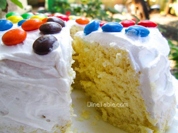 Vanilla Cake / Homemade Cake 