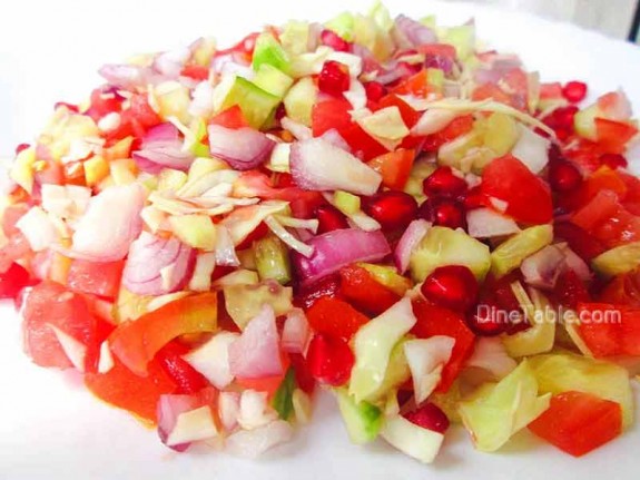 Cucumber and Tomato Salad / Easy Salad