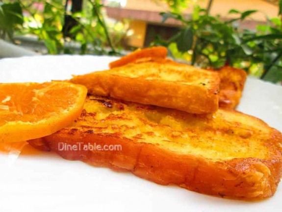 Orange French Toast / Simple