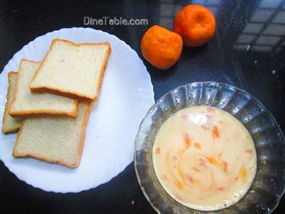 Orange French Toast / Kids Snack