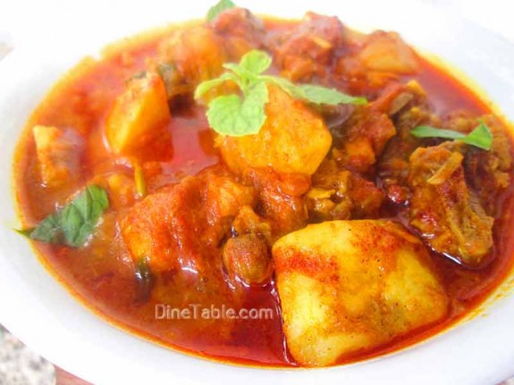 Chicken Potato Curry Recipe  / simple Dish