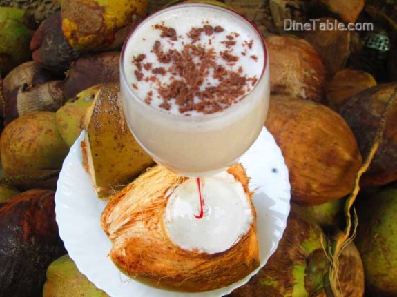 Tender Coconut Milkshake / Easy
