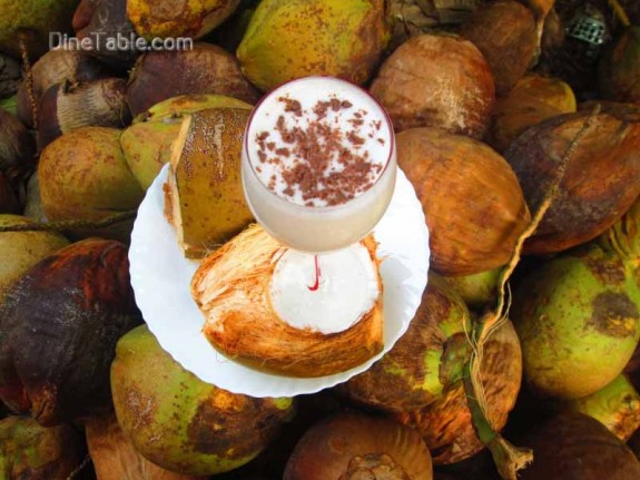 Tender Coconut Milkshake / Nutritious