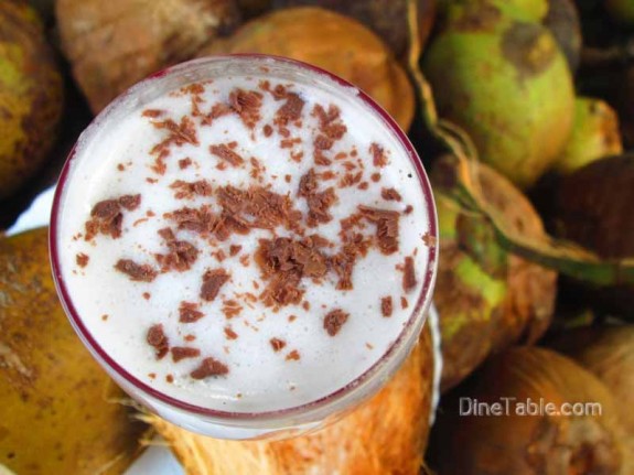 Tender Coconut Milkshake / Healthy